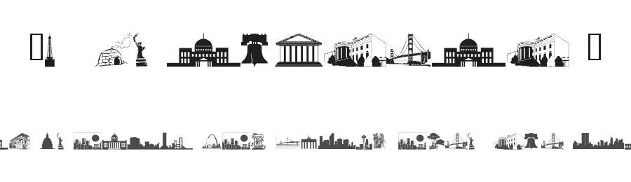 WM Architect 1 by WillyMac — Dingbats Font