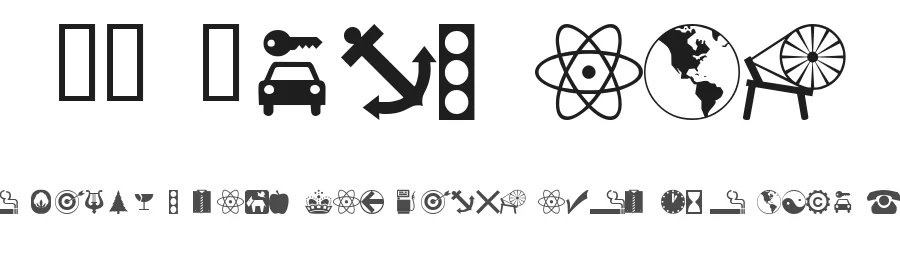 WM Symbols by WillyMac — Dingbats Font