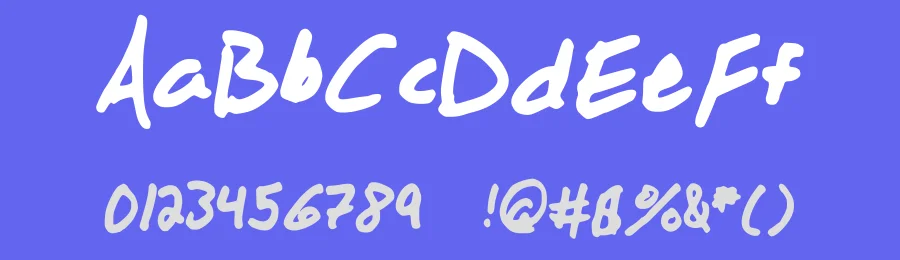 Woah Thats Bold by Brandon Sweeney — Script Handwritten Font — thumbnail 3