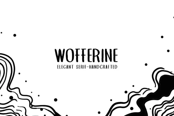 Wofferine Font by sipanji figuree — Script Handwritten Font