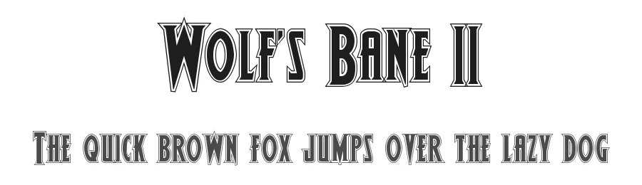 Wolf's Bane II