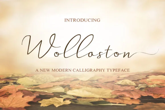 Wollaston Font by Rezastudio — Script Handwritten Font