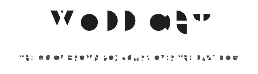 Wollicht by Vladimir Nikolic — Decorative Font