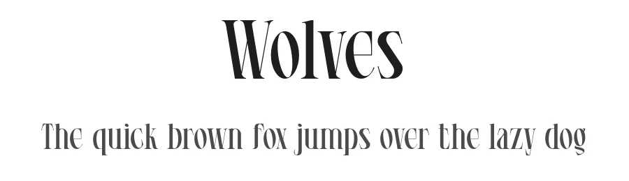 Wolves