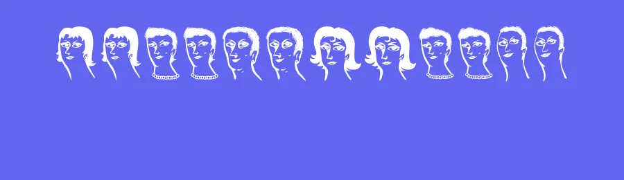 Womanhood by Vladimir Nikolic — Dingbats Font — thumbnail 3