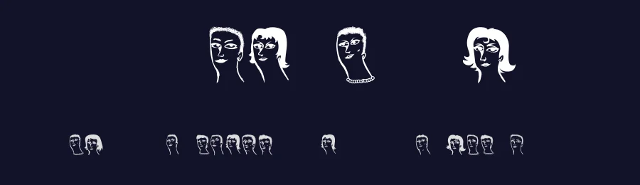 Womanhood by Vladimir Nikolic — Dingbats Font — thumbnail 2