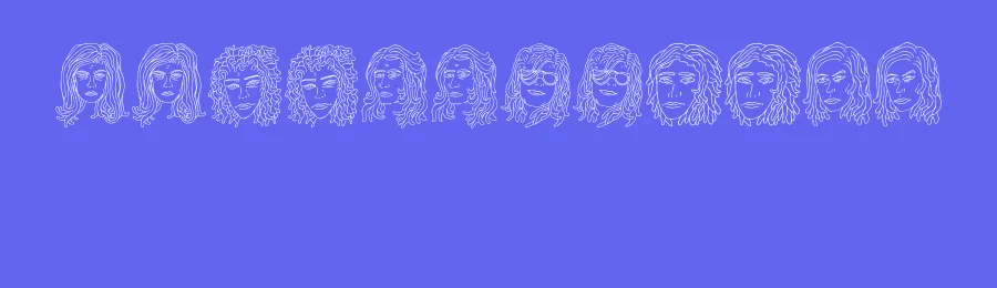 Womano by Vladimir Nikolic — Dingbats Font — thumbnail 3