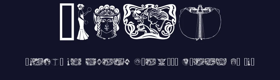 Women by Listemageren — Dingbats Font — thumbnail 2