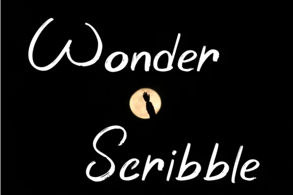 Wonder Scribble Font by attypestudio — Script Handwritten Font