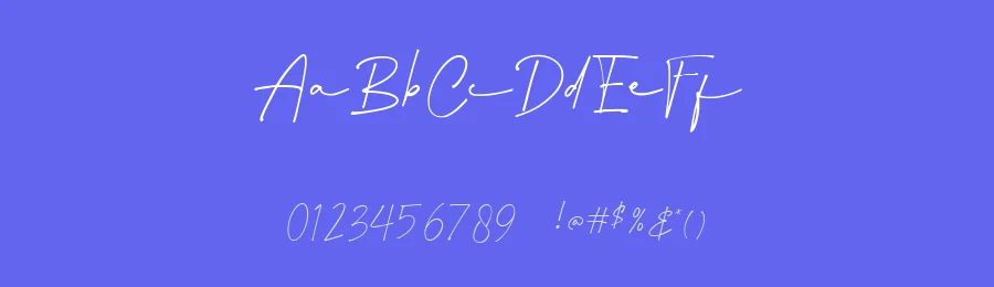 Wonderful Melanesia Signature by Arterfak Project — Script Handwritten Font — thumbnail 3