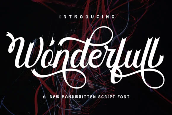 Wonderfull Font by akifatype — Script Handwritten Font