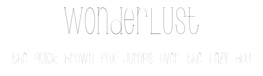 Wonderlust