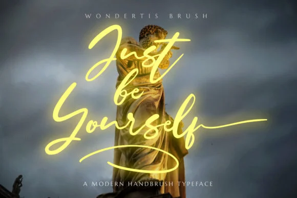 Wondertis Brush Font by Tebaltipis.std — Script Handwritten Font — thumbnail 4