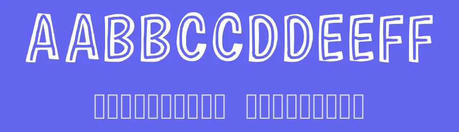 Wood Carved by Tobit Pratheep — Decorative Font — thumbnail 3