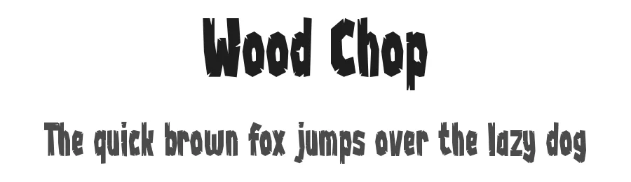 Wood Chop