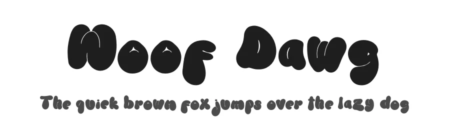 Woof Dawg by Denustudios — Script Handwritten Font