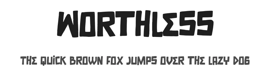 Worthless