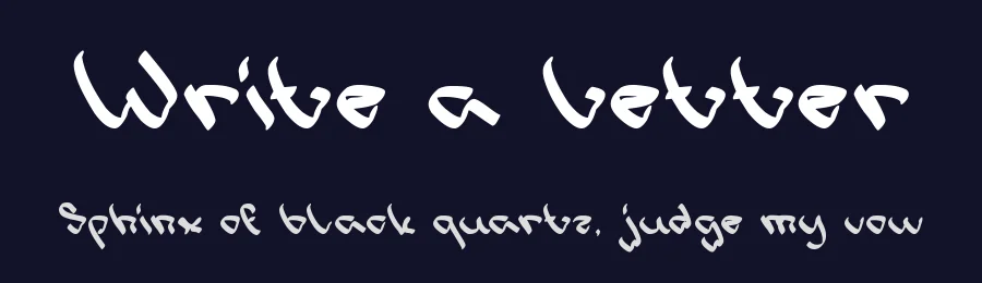 Write a Letter by weknow — Script Handwritten Font — thumbnail 2