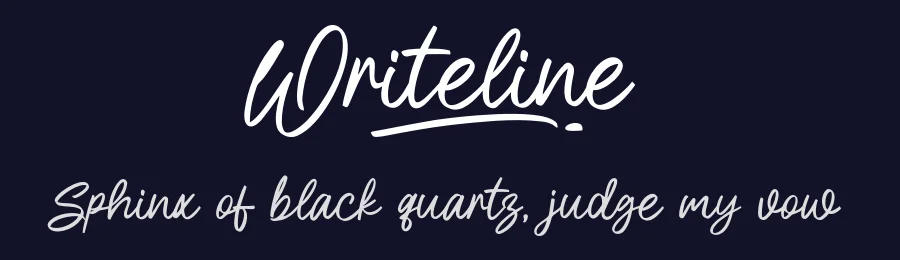 Writeline by Khurasan — Script Handwritten Font — thumbnail 2