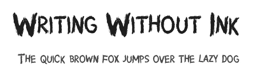 Writing Without Ink