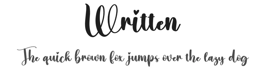 Written