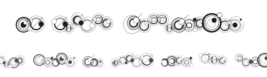 WS Simple Gallifreyan by wiccked stepmother fonts β Dingbats Font