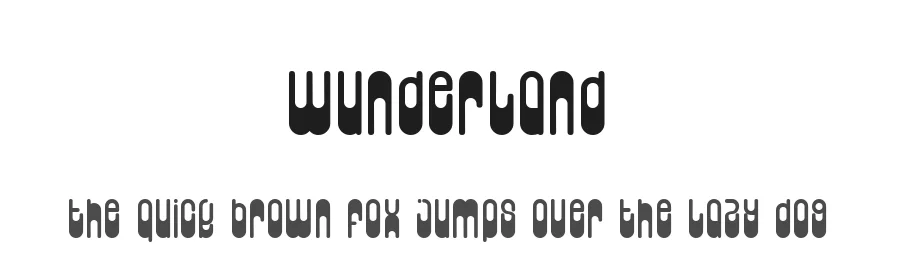 Wunderland by Fontalicious — Decorative Font