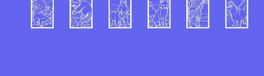 WW Animal Prints by Angela Lane — Dingbats Font — thumbnail 3