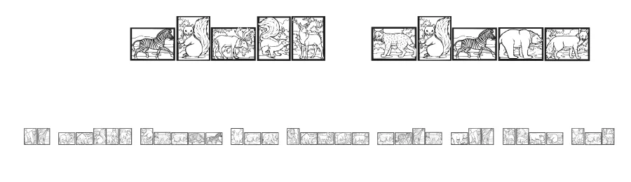 WW Animal Prints by Angela Lane — Dingbats Font