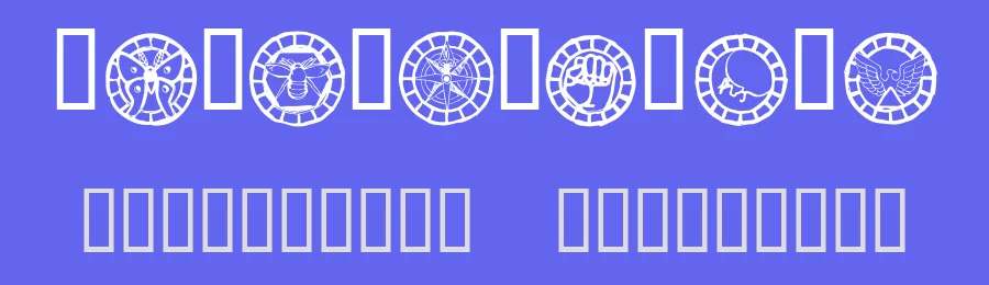 WW Changeling Bats by White Wolf — Dingbats Font — thumbnail 3