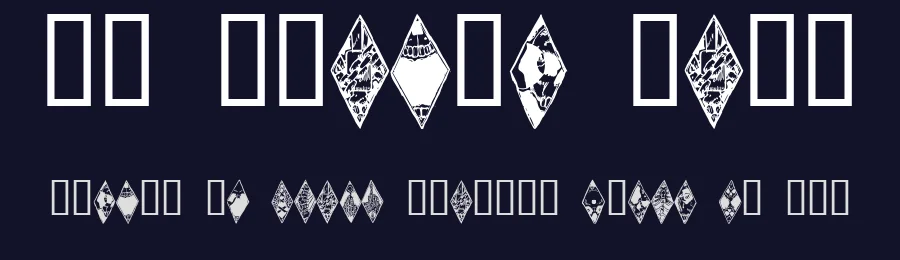 WW Wraith Bats by White Wolf — Dingbats Font — thumbnail 2