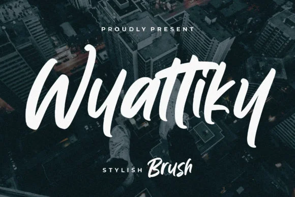 Wyattiky Font by CreatypeStudio — Script Handwritten Font