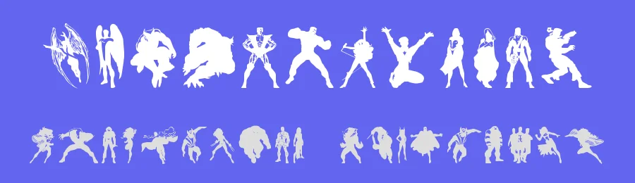 X-Fighters by Iconian Fonts — Dingbats Font — thumbnail 3