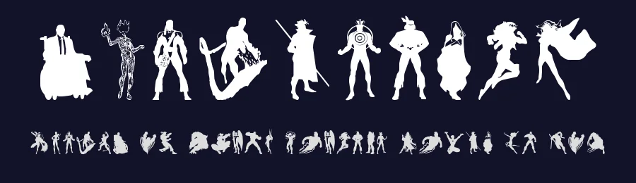 X-Fighters by Iconian Fonts — Dingbats Font — thumbnail 2