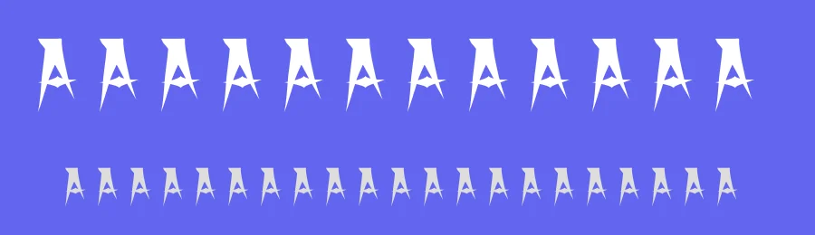 X Horror X by Nelson Beltran — Decorative Font — thumbnail 3