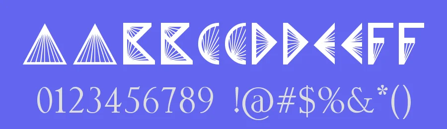 X-Prism by Gabriel Cunha — Decorative Font — thumbnail 3