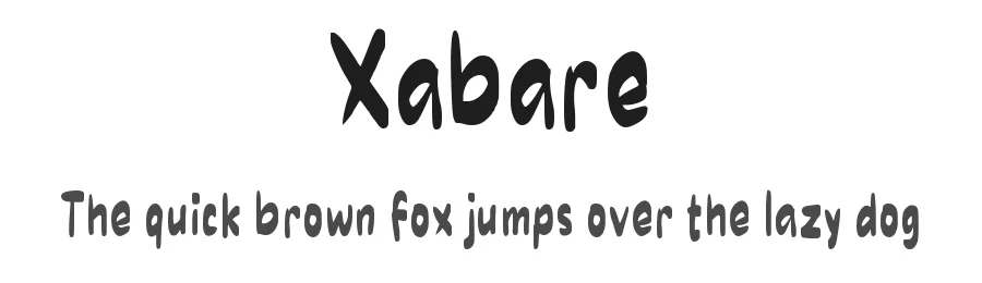 Xabare by wepfont.com — Decorative Font