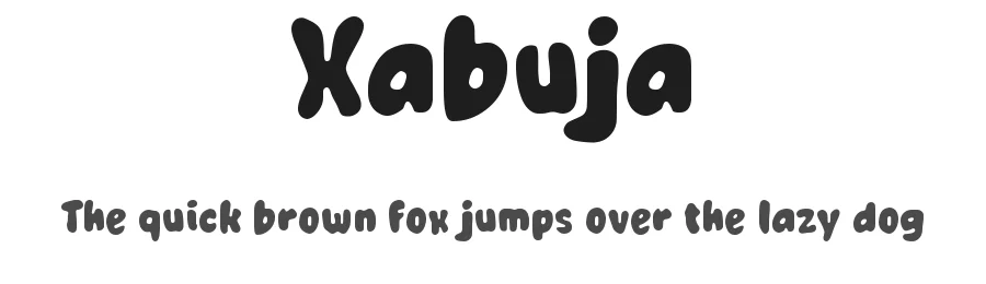 Xabuja by wepfont.com — Decorative Font