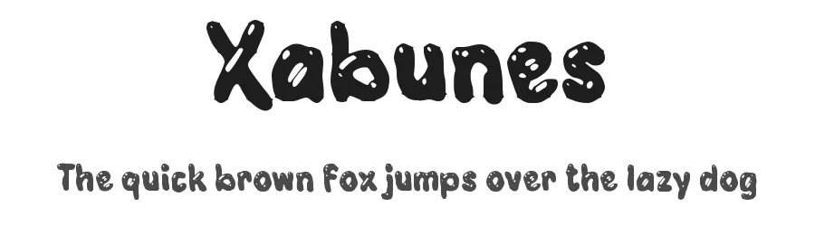 Xabunes by wepfont.com — Decorative Font