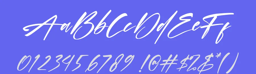 Xantegrode Signature by Perspectype Studio - Letterena.com — Script Handwritten Font — thumbnail 3