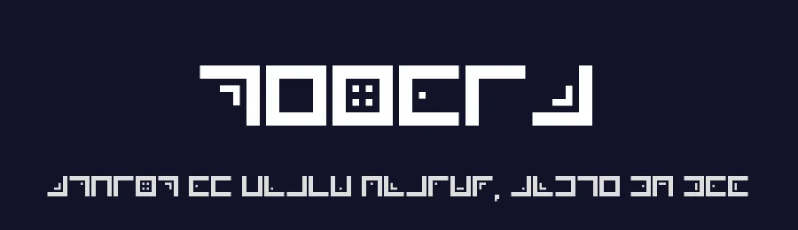 Xenois by Nicolas Vincent-Vivian — Dingbats Font — thumbnail 2