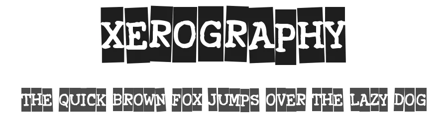 Xerography