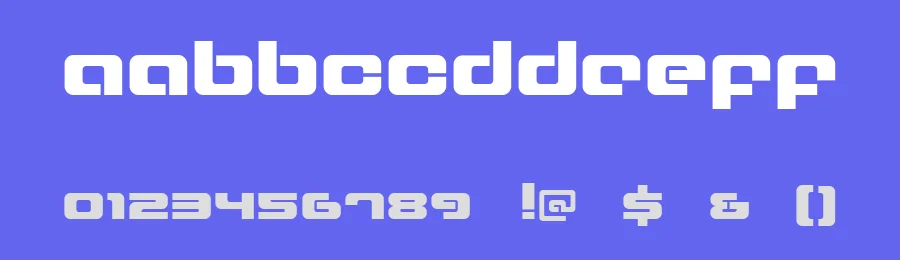 Xeron by dustBUST — Display Font — thumbnail 3
