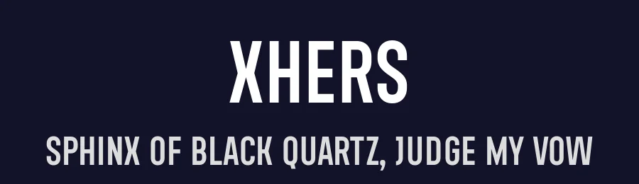 Xhers by 7NTypes — Sans Serif Font — thumbnail 2