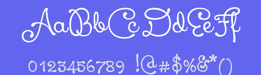 Xiomara by Lauren Thompson — Script Handwritten Font — thumbnail 3
