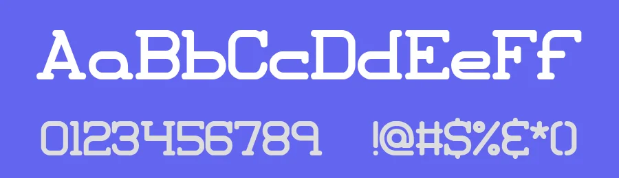 Xipital BRK by Ænigma — Decorative Font — thumbnail 3