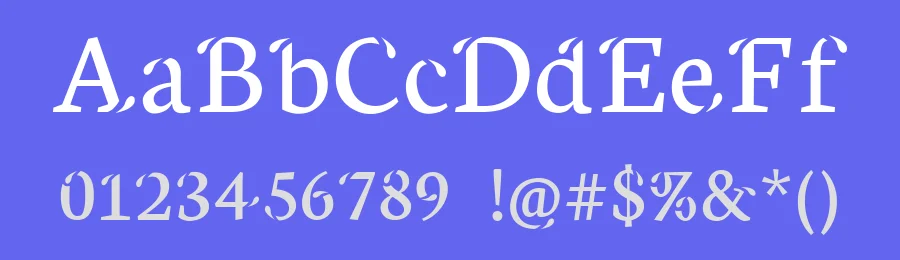 Xisfani by Liliana  Diaz — Decorative Font — thumbnail 3