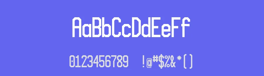 XLMonoAlt by fontcollector — Sans Serif Font — thumbnail 3