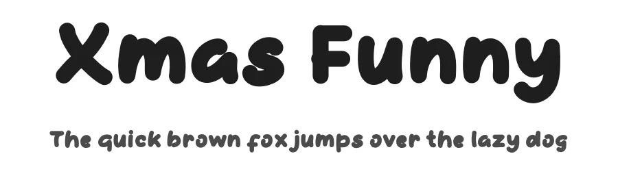 Xmas Funny by Yoga Letter β Decorative Font