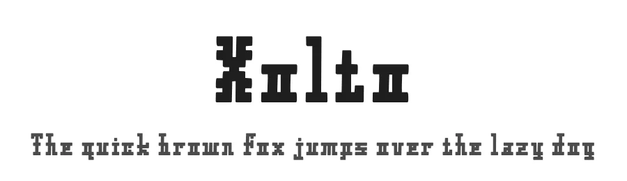 Xolto by Typodermic Fonts — Decorative Font